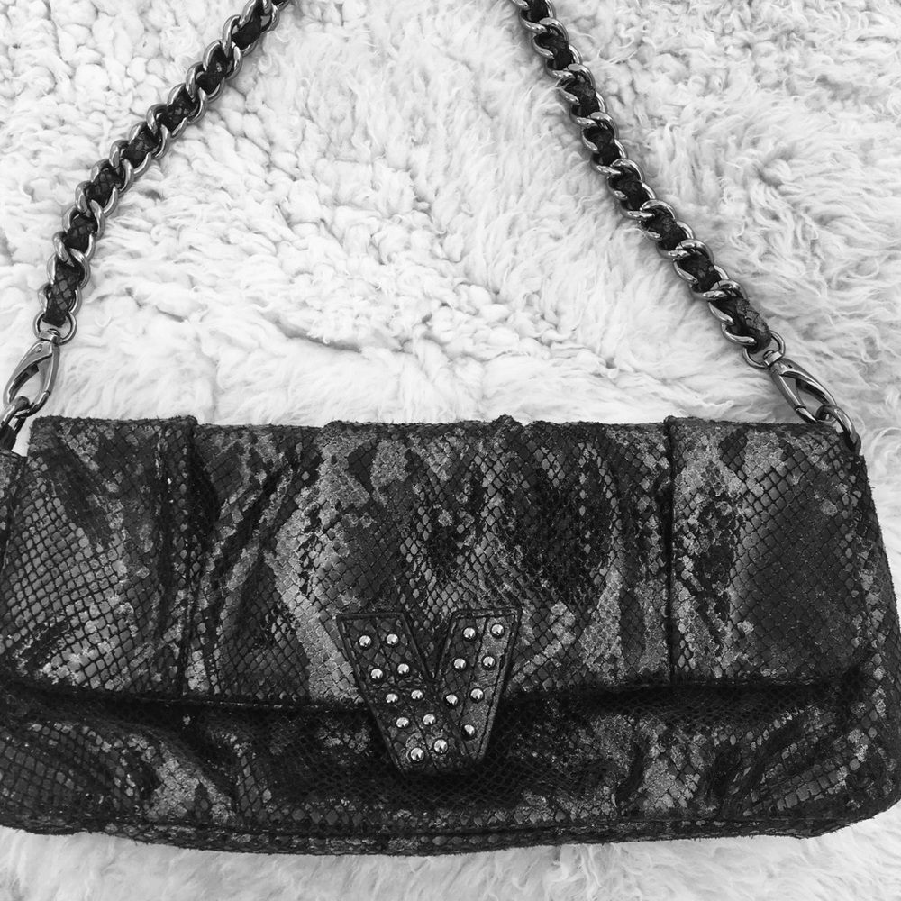 Victor Women’s Small Reptile Print Handbag - Picture 2 of 8